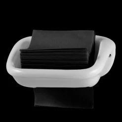 146 MANUFACTUM Accessoires De Salle De Bain-Dérouleur de papier toilette en céramique - Blanc