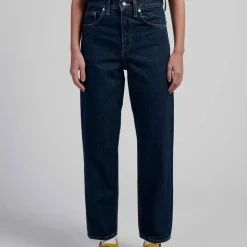 Femme Edwin Jeans-- Jeans Zeta - Bleu Marble Wash