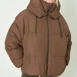 Femme Embassy of Bricks and Logs Manteaux-- Veste Polaire Zonza - Marron