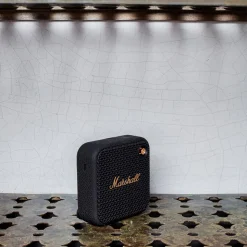 1709 ASCENDEO High-tech-Enceinte portable Willen Black & Brass - Marshall