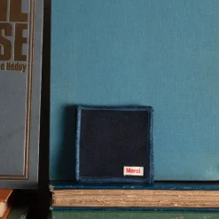 200 LINTEX Dessous De Verre|Dessous De Verre En Lin-Ensemble de 6 dessous de verre en lin lavé - Bleu encre