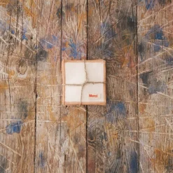 200 LINTEX Dessous De Verre|Dessous De Verre En Lin-Ensemble de 6 dessous de verre en lin lavé - Blanc de Ceruse