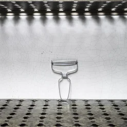 1672 TRIANGLE Ustensiles-Eplucheur horizontal en acier inoxydable