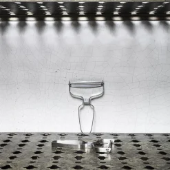 1672 TRIANGLE Ustensiles-Eplucheur horizontal en acier inoxydable