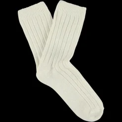 Femme Escuyer L'esprit Merci|Chaussettes-- Chaussettes Crew - Ecru