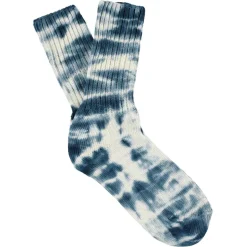 Femme Escuyer Chaussettes|Chaussettes-- Chaussettes Tie & Dye - Blanc