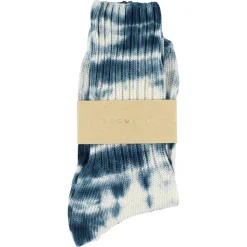 Femme Escuyer Chaussettes|Chaussettes-- Chaussettes Tie & Dye - Blanc