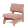 522 PIET HEIN EEK Fauteuils-Fauteuil Bas Crisis - Rose - Piet Hein Eek