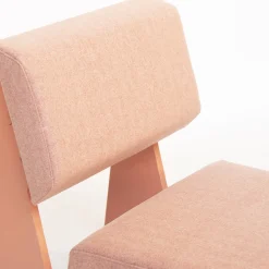 522 PIET HEIN EEK Fauteuils-Fauteuil Bas Crisis - Rose - Piet Hein Eek