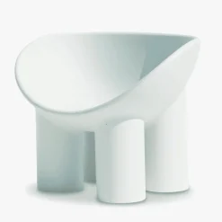 246 DRIADE Fauteuils-Fauteuil Roly Poly - Concrete White - Driade