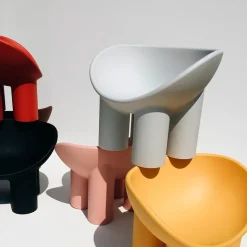 246 DRIADE Fauteuils-Fauteuil Roly Poly - Concrete White - Driade