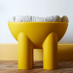 246 DRIADE Fauteuils|L'esprit Merci-Fauteuil Roly Poly - Ocre Jaune - Driade