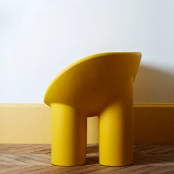 246 DRIADE Fauteuils|L'esprit Merci-Fauteuil Roly Poly - Ocre Jaune - Driade