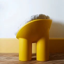 246 DRIADE Fauteuils|L'esprit Merci-Fauteuil Roly Poly - Ocre Jaune - Driade