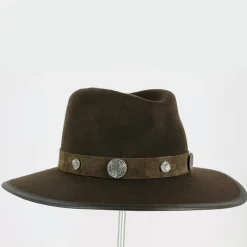 Femme Ferruccio Vecchi Chapeaux-- Chapeau Holly - Kaki
