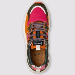 Femme Flower Mountain Baskets-- Baskets Yamano 3 Uni - Kaki/ Fushia