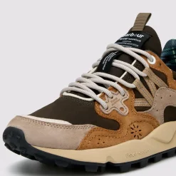 Femme Flower Mountain Baskets-- Baskets Yamano 3 Uni - Marron/ Beige