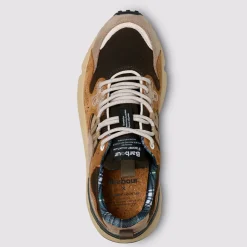 Femme Flower Mountain Baskets-- Baskets Yamano 3 Uni - Marron/ Beige