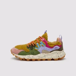 Femme Flower Mountain Baskets-- Baskets Yamano 3 Woman - Marron/ violet