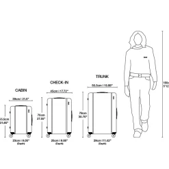 Homme Floyd Filets, Paniers & Valises|Valises-- Valise Cabine - Violet