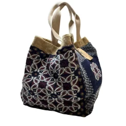 Femme FORNARI Sacs À Main-- Sac toile - Bleu