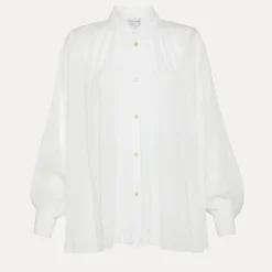 Femme Forte_Forte Chemises-- Chemise Bohémienne - Blanc