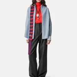 Femme Forte_Forte Chemises-- Chemise rayé - Bleu