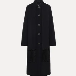 Femme Forte_Forte Manteaux-- Manteau long - Noir