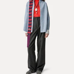 Femme Forte_Forte Pantalons-- Pantalon costume - Gris