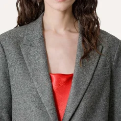Femme Forte_Forte Vestes-- Veste Blazer - Gris