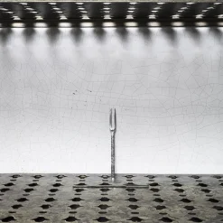 259 SERAX Couverts|Fourchettes-Fourche en métal martelé - Stonewash - La Nouvelle Table