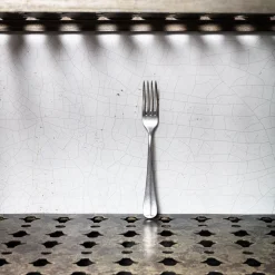 259 SERAX Fourchettes-Fourchette à dessert Surface en acier inoxydable mat