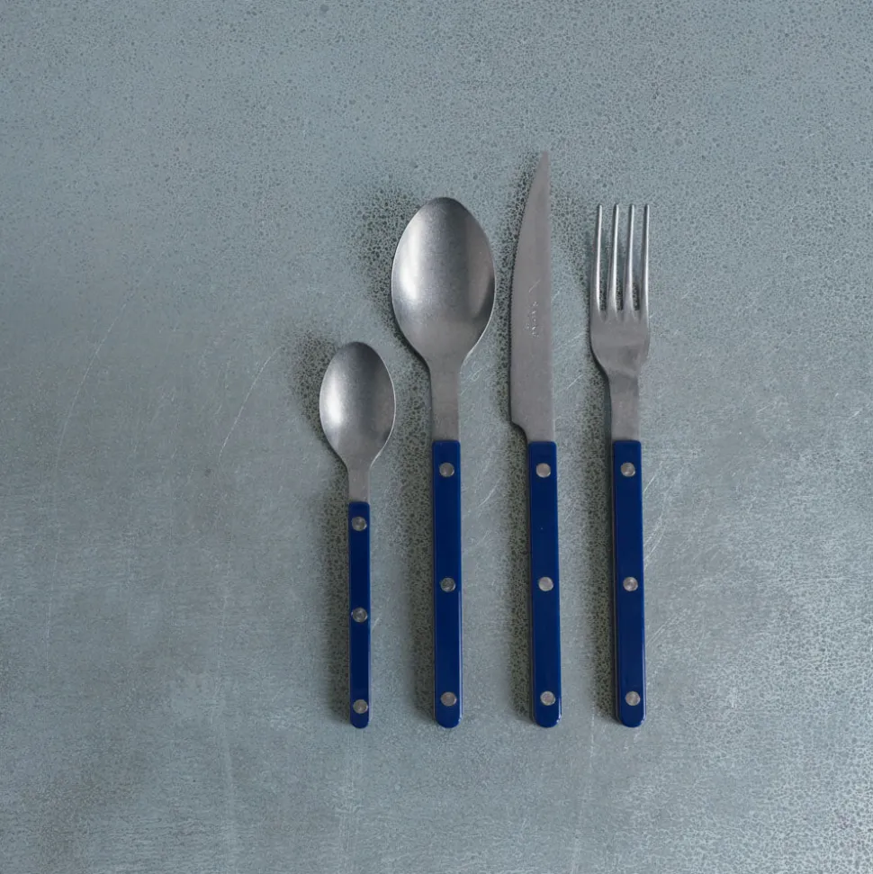 972 SABRE Fourchettes-Fourchette Bistrot Vintage - Bleu Marine