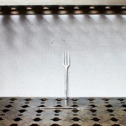 259 SERAX Fourchettes-Fourchette en métal martelé - Stonewash - La Nouvelle Table