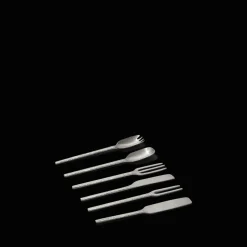 259 SERAX Fourchettes-Fourchette en métal martelé - Stonewash - La Nouvelle Table