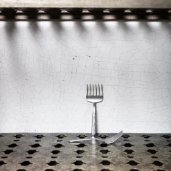 1316 COMAS AND PARTNERS Fourchettes-Fourchette rateau - Vintage