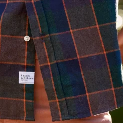 Femme FRANK ET EILEEN Chemises-Frank & Eileen - Chemise Eileen - Carreaux Marron et vert