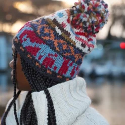 Femme Frantic Bonnets-- Bonnet Gran Canyon - Bleu