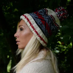 Femme Frantic Bonnets-- Bonnet Hart - Blanc