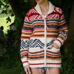 Femme Frantic Mailles-- Gilet Mira - Rouge