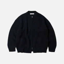 Homme FRIZMWORKS Mailles-- Cardigan Deck Zipup - Marine