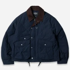 Homme FRIZMWORKS L'esprit Merci|Vestes-- Veste Quilted Hunting - Navy