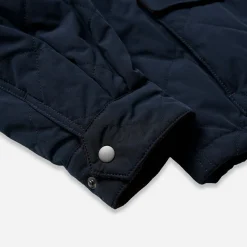 Homme FRIZMWORKS L'esprit Merci|Vestes-- Veste Quilted Hunting - Navy