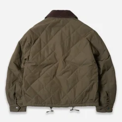 Homme FRIZMWORKS L'esprit Merci|Vestes-- Veste Quilted Hunting - Olive