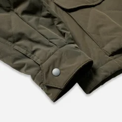 Homme FRIZMWORKS L'esprit Merci|Vestes-- Veste Quilted Hunting - Olive