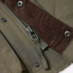 Homme FRIZMWORKS L'esprit Merci|Vestes-- Veste Quilted Hunting - Olive