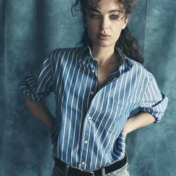 Homme GANT Chemises-- Chemise à Rayures - Lapis Blue