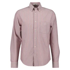 Homme GANT Chemises-- Chemise Oxford - Rouge
