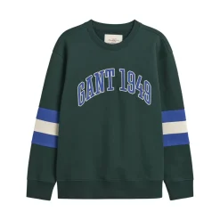 Homme GANT Sweats-- Sweat Color Block - Evening Blue