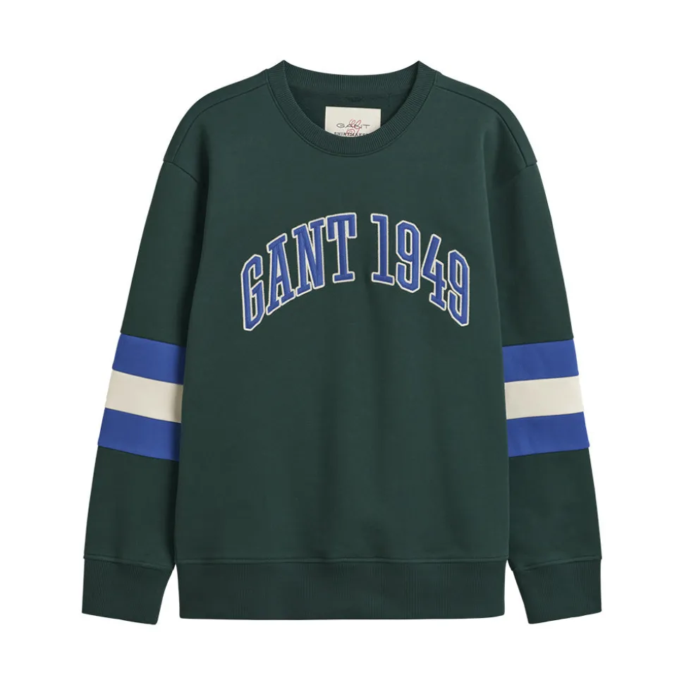 Homme GANT Sweats-- Sweat Color Block - Evening Blue